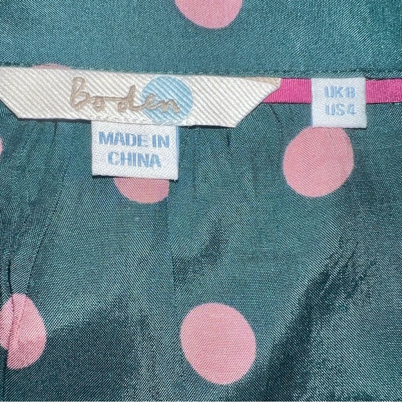 Boden Polka Dot Top Size 8 - Picture 7 of 7